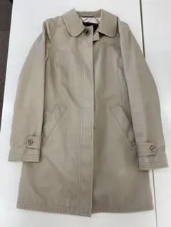 Coach ベージュ トレンチコート クラシック裏地 ひし形模様