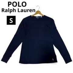 【美品】ポロラルフローレン ロンT ネイビー POLO Ralph Lauren