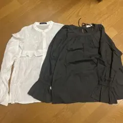 コットンブラウス2枚セット