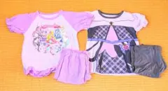 （夏物セール！）キミとアイドルプリキュア 半袖パジャマ２着セット 120cm