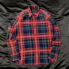 90s OLD UNIQLO　ユニクロ フランネル ネルシャツ　 M