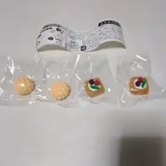 ガチャガチャ　イワコーのおもしろ消しゴム（4個セット）