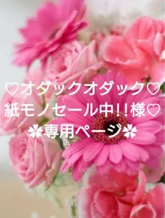 ♡オダックオダック♡紙モノセール中!!♡様 リクエスト 4点 まとめ商品♡