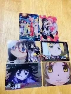 魔法少女まどかマギカ ウエハース カード 6枚