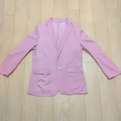 ユニクロ ピンク テーラードジャケット
