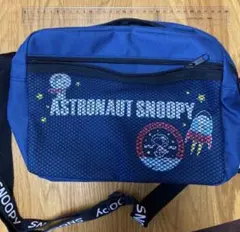【新品】スヌーピー　ASTRONAUT SNOOPY バッグ ネイビー