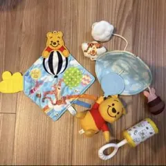 シャカシャカハンカチ　歯固め　メリー　こぐまちゃん　ガラガラ くまのプーさん
