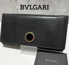 BVLGARI ブラックレザー 長財布＊のサムネイル