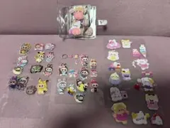 ミニシール帳 完成品　おすそ分け ぷくぷくシール お尻シール　キーホルダー