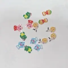 がんこちゃん ネイルパーツ 14個