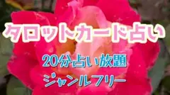 今だけ666円！タロットカード20分占い放題