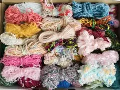 （最安値）素材糸、変わり糸、ファンシーヤーン❁⃘*.゜Ｎｏ．9