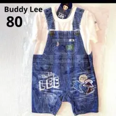 ベビー服　カバーオール　Buddy Lee　バディーリー　80 半袖　サロペット