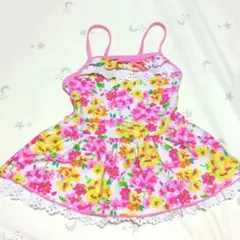 マザウェイズ　花柄　ワンピース　水着