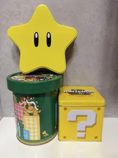 USJ スーパーニンテンドーワールド お菓子缶 3点セット