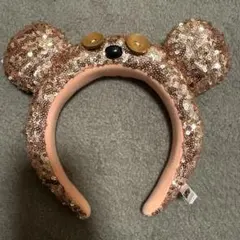 【美品】ティム ピンク スパンコール カチューシャ ミニオン USJ