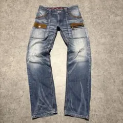 Y2K 00's archive vintage denim pants W30