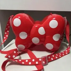 ポップコーンバケット ミニー 赤 紐付き