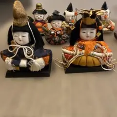 大島紬人形 2体セット 約20cm - メルカリ