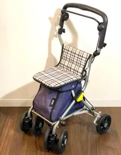 幸和製作所 TacaoF SLM08 ルーティII 座れる折りたたみシルバーカー