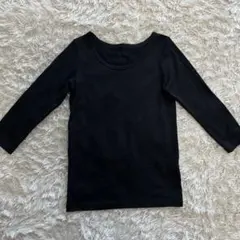 UNIQLO HEATTECH 長袖 黒 110