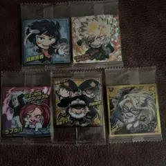 僕のヒーローアカデミア にふぉるめーしょんウエハース シール 爆豪勝己