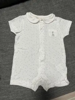 美品＊Sophie le giraffe 星柄ロンパースのサムネイル
