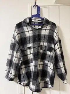 RIFROST チェック柄 長袖シャツ モノトーン M