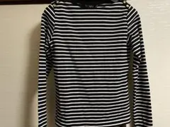 To L. by agnès b. ボーダー長袖Tシャツ 38 アニエスベー