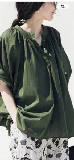 URBAN RESERCH DOORS コットンシャツ　ベージュ