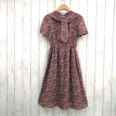SANMANON KYOTO 総柄 ワンピース 花柄 5号