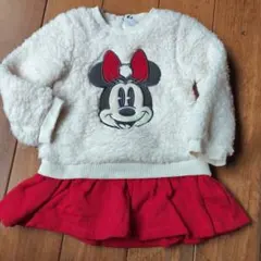 ディズニー ミニーマウス ワンピース 90cm
