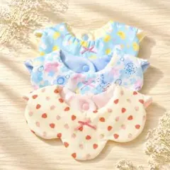 お得♪おはなスタイ　3枚セット　ダブルガーゼ