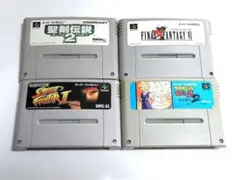 【動作確認済み】SFC 聖剣伝説2 FF4 ドラゴンボールZ 超武闘伝2 スト2