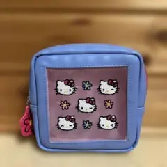 【匿名配送】サンリオ　プラザ　PLAZA ハローキティ メッシュポーチ