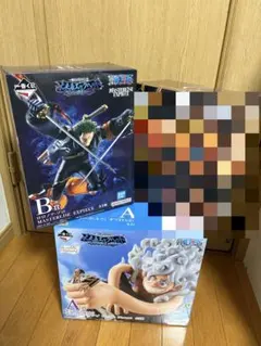 ☆がんも様用 ワンピース フィギュア ゾロ&ルフィー セット