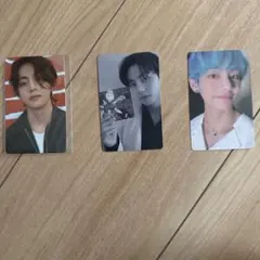 BTS V テヒョン トレカ 3枚セット　公式
