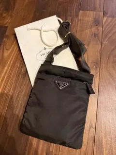 【PRADA】プラダ『ナイロン クロスボディバッグ』2VH059 サコッシュ