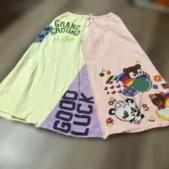 GRAND GROUND パッチワーク風スカートのサムネイル