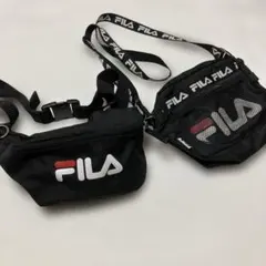 最終価格FILAショルダーバッグウエストポーチ2点セット