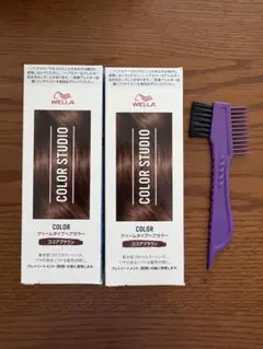 WELLA COLOR STUDIO ココアブラウン 2箱セットのサムネイル
