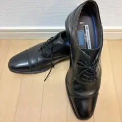 Hawkins ホーキンス ビジネスシューズ ワイド 25.5cm 黒 中古のサムネイル