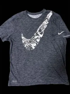 NIKE Dri-FIT グラフィック Tシャツ グレー