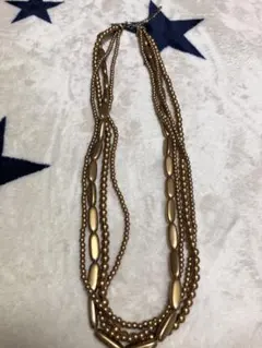 最終値下げ4連ネックレスゴールド