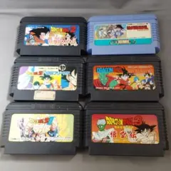 テ*ー様 ファミコン　ドラゴンボール 6本セット