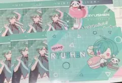 にじさんじ クリアポスター 緑仙 ファミマ コラボ