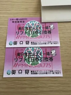 2026年最新】奥只見丸山スキー場リフト券の人気アイテム - メルカリ