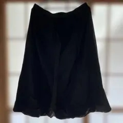 ブラック バルーンスカート 3L