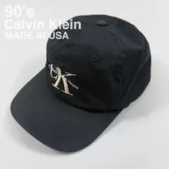 90's USA製 Calvin Klein カルバンクライン キャップ