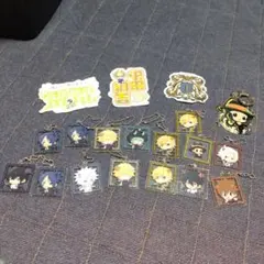 アクリルキーホルダーセットとステッカー